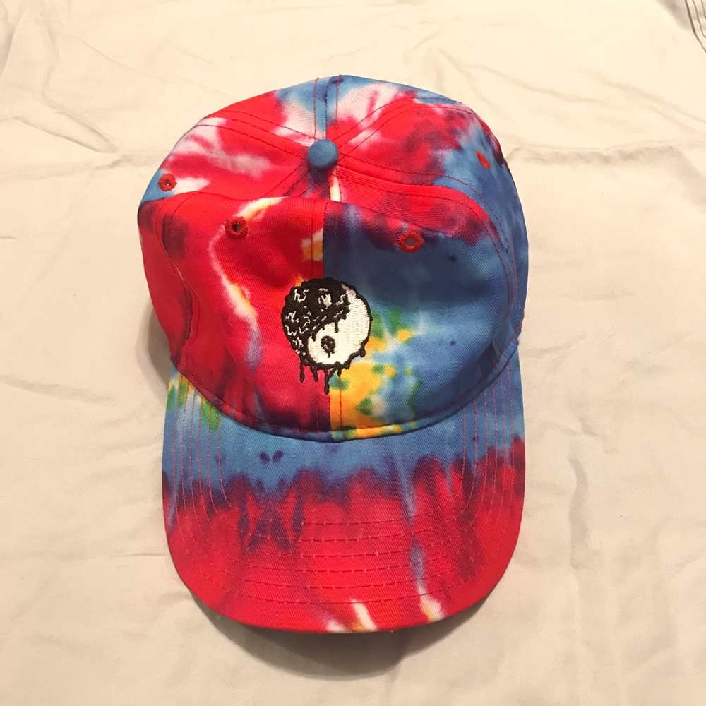 Tie-dye adjustable dad hat